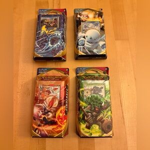POKEMON TCG: SWORD & SHIELD* DARKNESS ABLAZE 4 BATTLE DECKS *NEW & Sealed